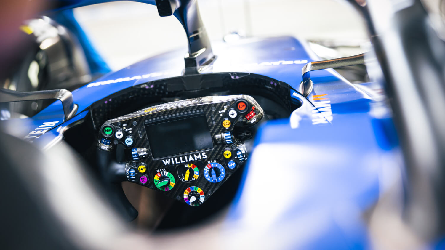 a man working behind a computer