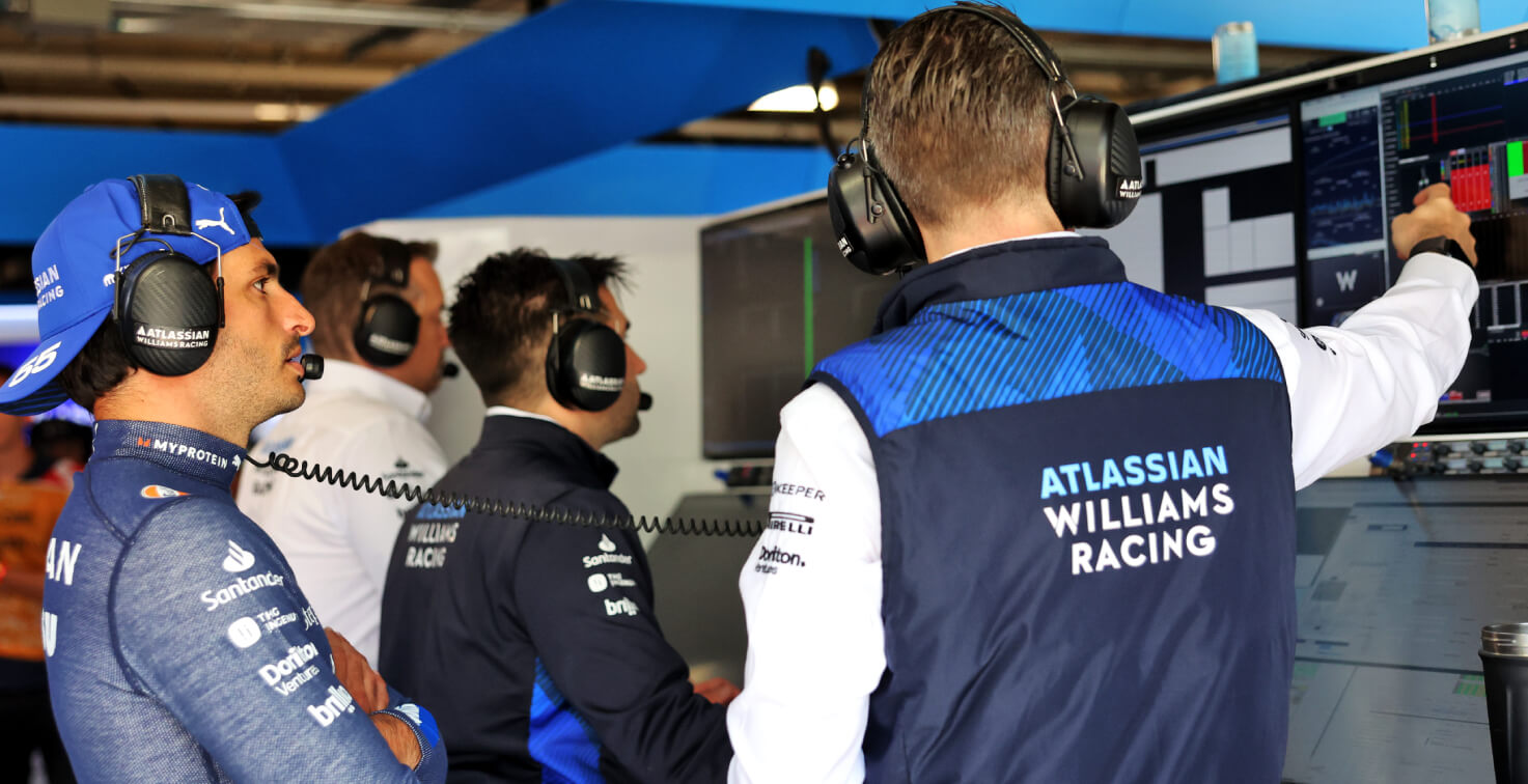 a man working behind a computer