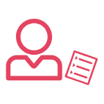 heart with a check mark inside it