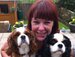 Rhian with her dogs!