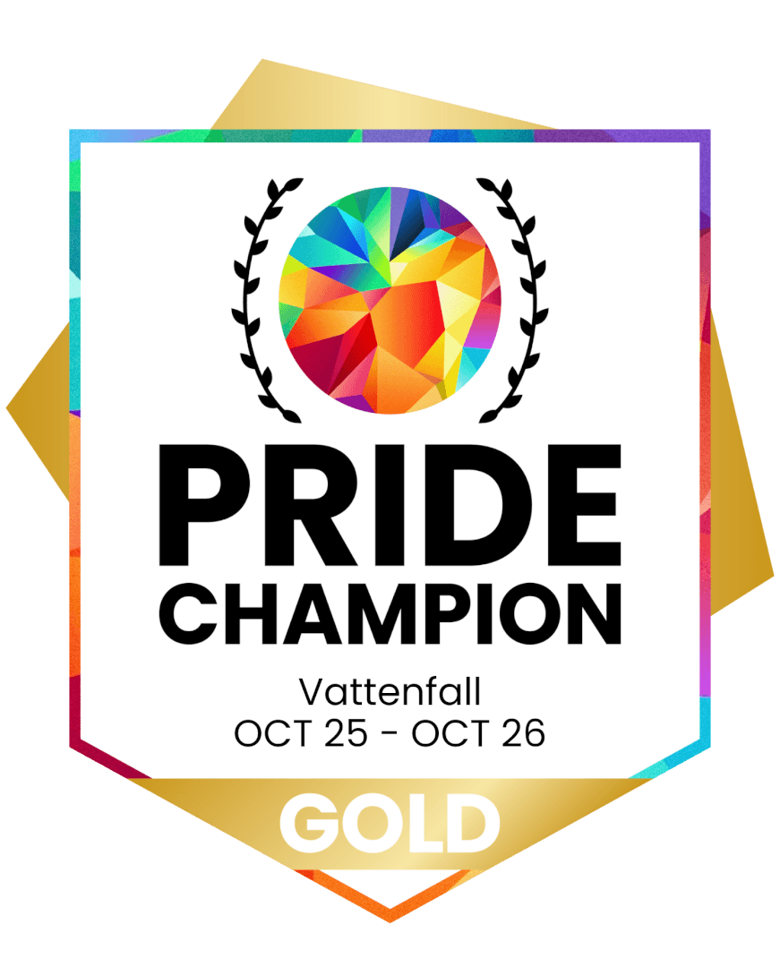 Pride Champion Gold Label