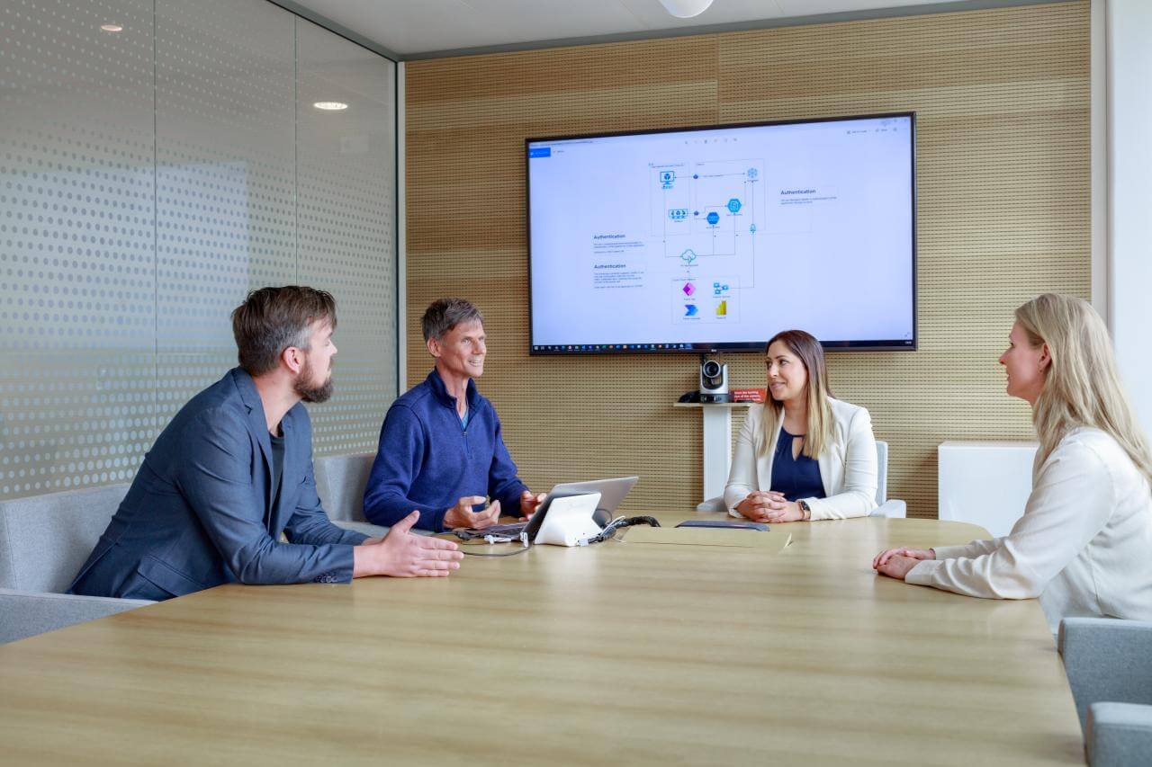Images of IT employees in the Amsterdam office 2022.