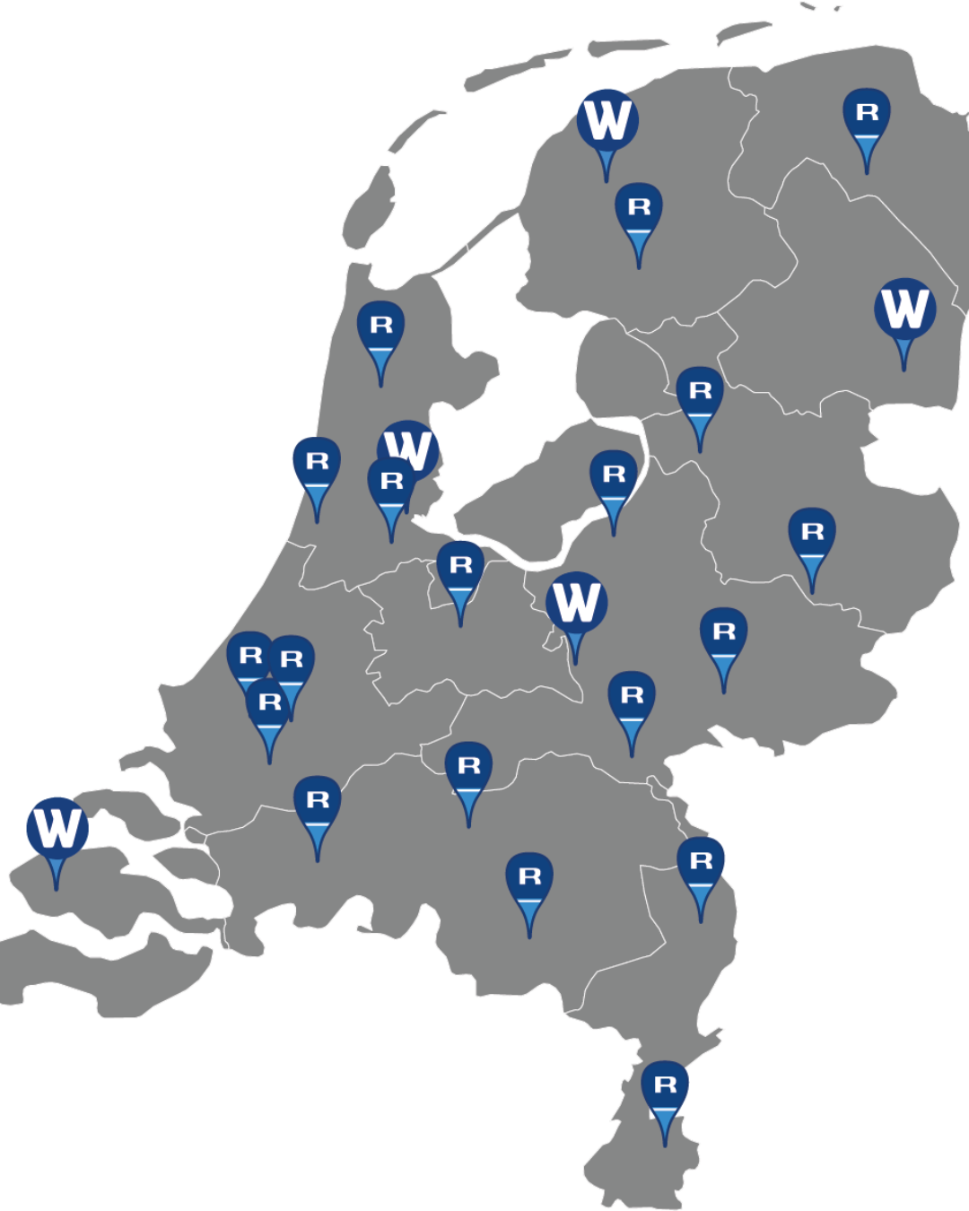 vestigingen