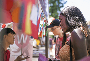 Students on Campus