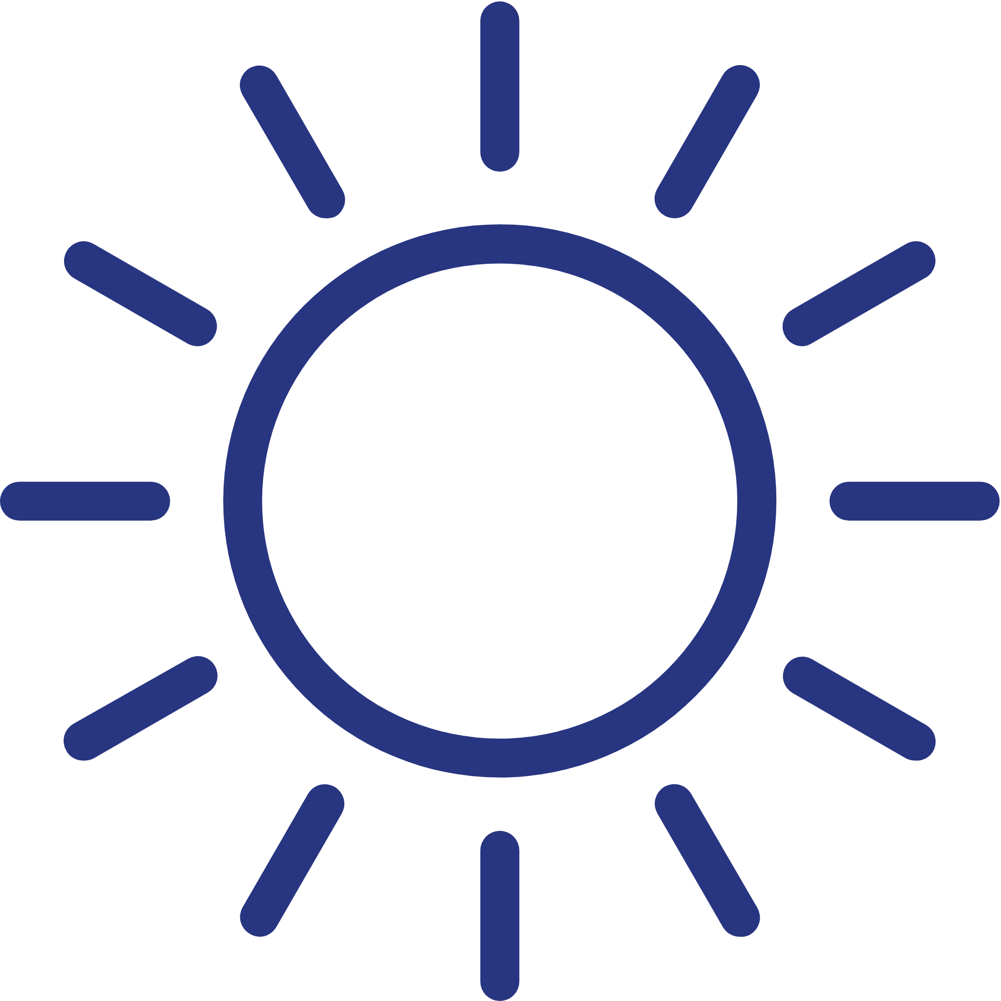 Icon of sun