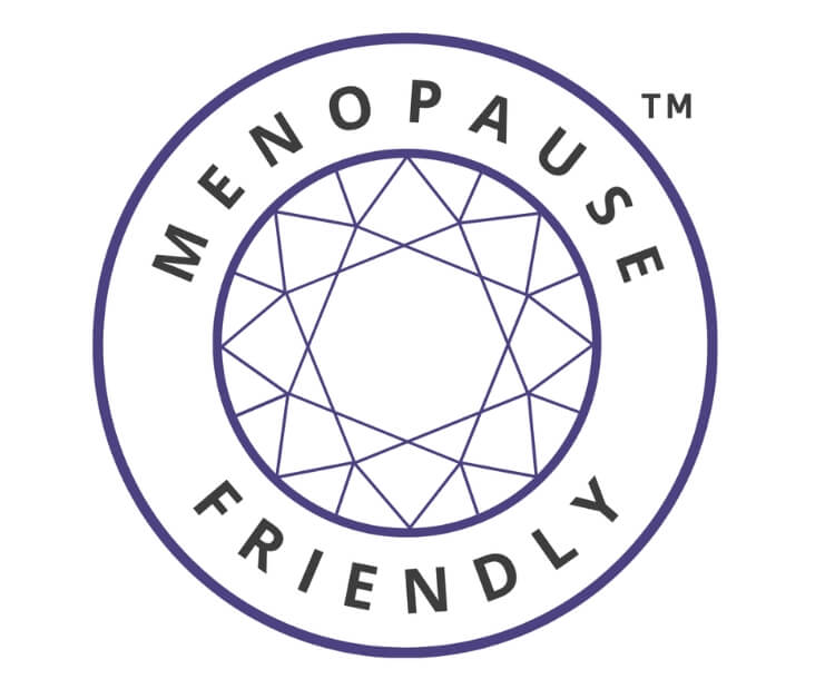 Menopause Friendly employer accreditation logo